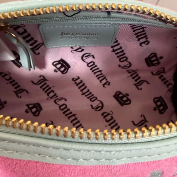 NWT Juicy Couture Choose Juicy II Barrel Bag, Pink Lemonade and Turquoise